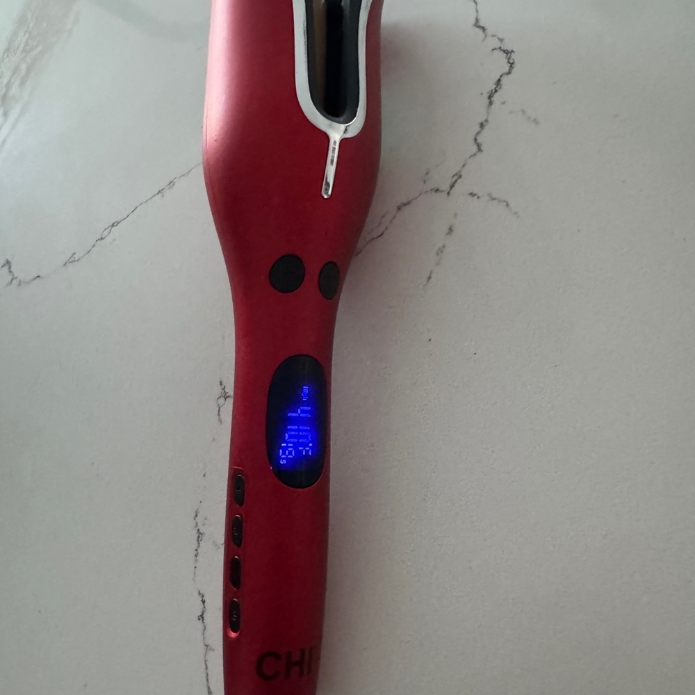 CHI spin and curl Red Hair Curler